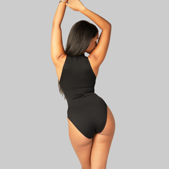 Sleek High Neck Bodyshaper Top