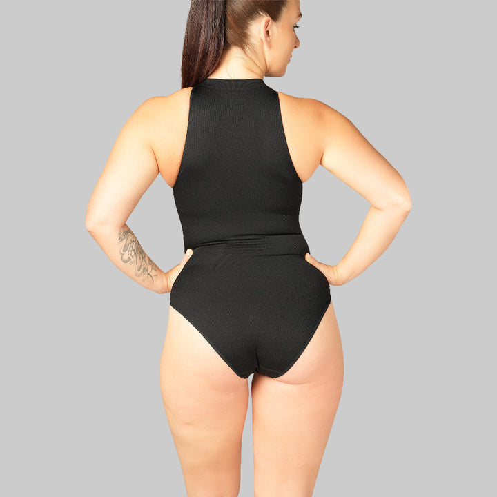 Sleek High Neck Bodyshaper Top