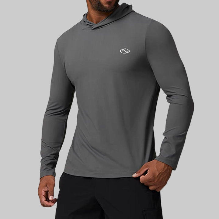 Pump-Up Hooded Top