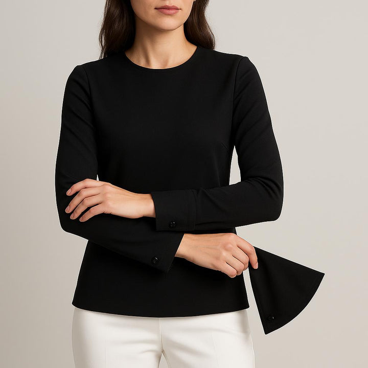 Convertible Elegance Top with Removable Cuffs (Copy) (Copy)