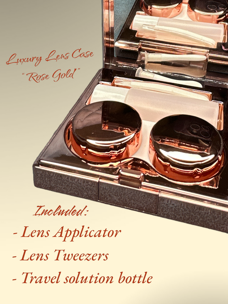 Luxury Lens Case “Rose Gold”