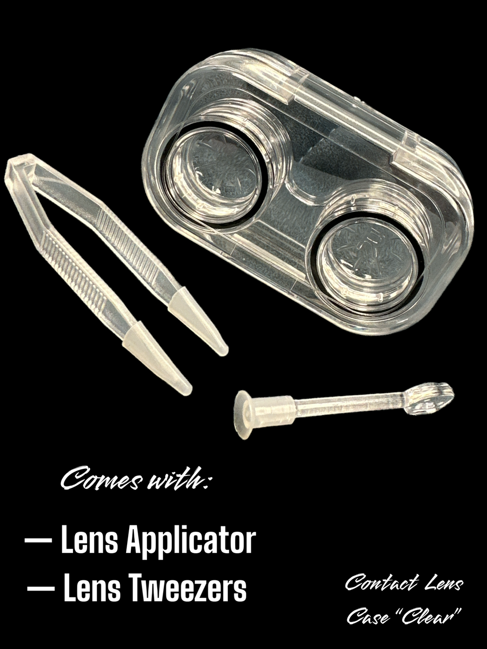 Clear Contact Lens Case