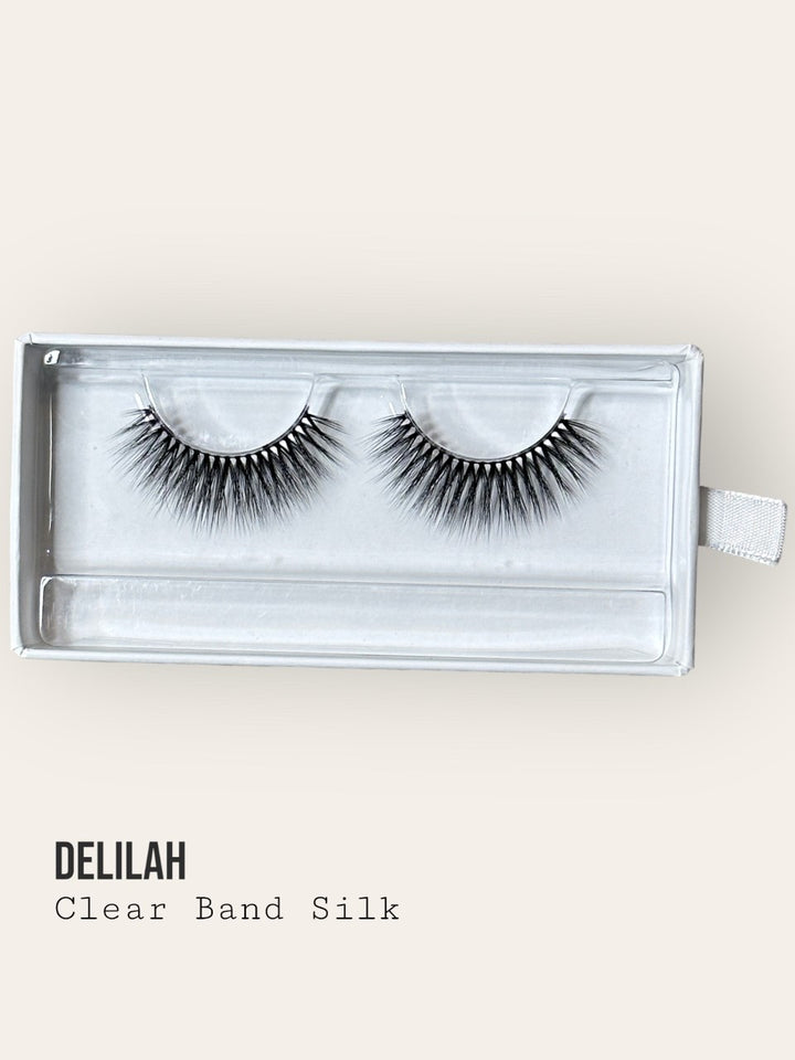 "Delilah" Clear Band Silk