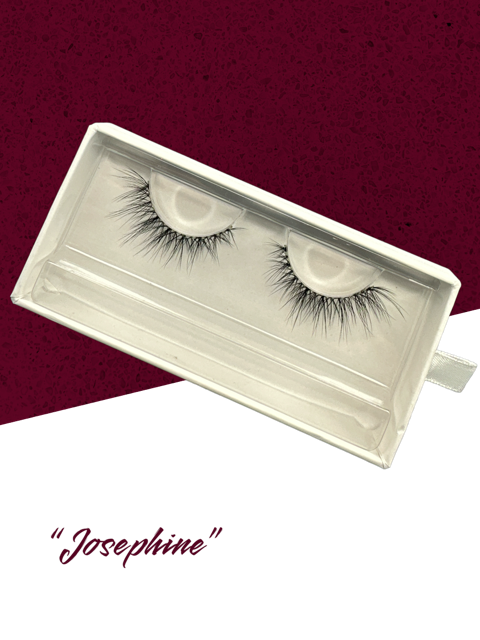 "Josephine" Clear Band Silk Lashes