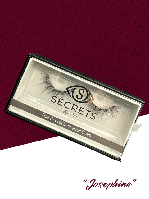 "Josephine" Clear Band Silk Lashes