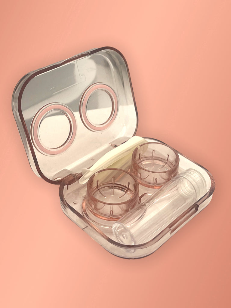 Rose Gold Contact Lens Case